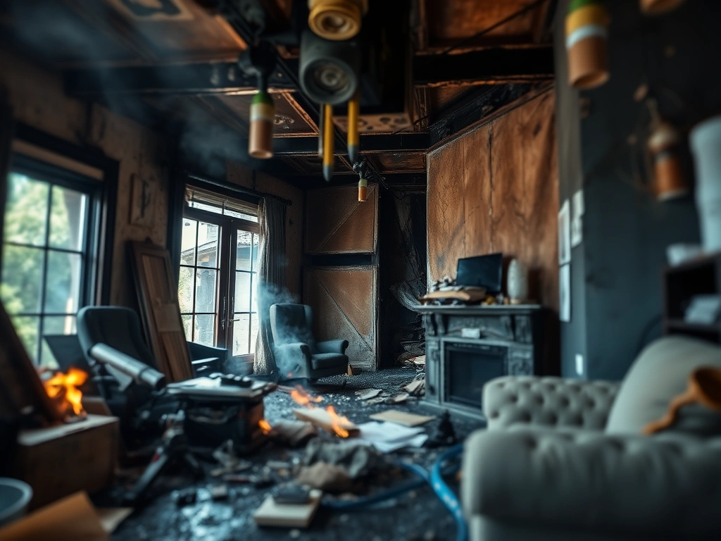 Fire And Smoke Damage Restoration