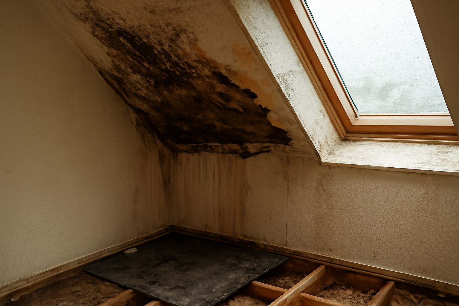Attic Water Removal in Brambleton, VA