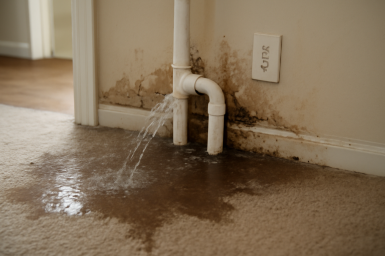 Broken Pipe Water Removal