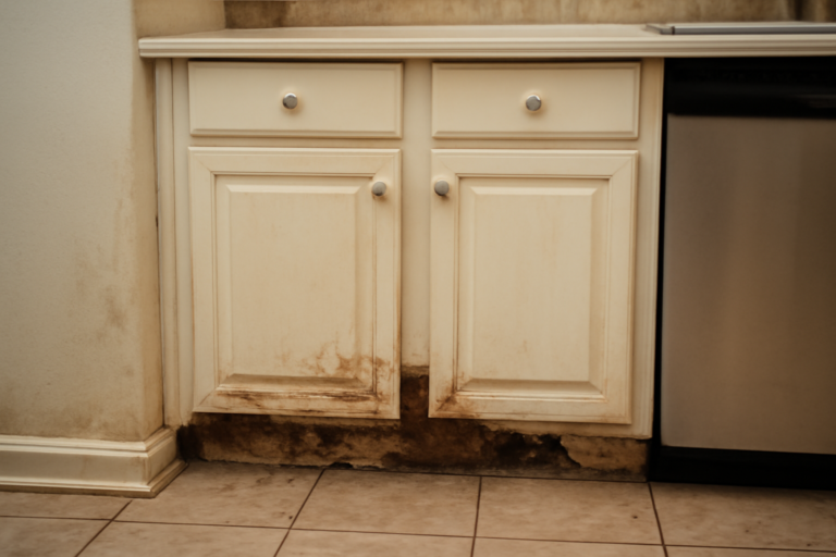 Cabinet Water Damage Repair