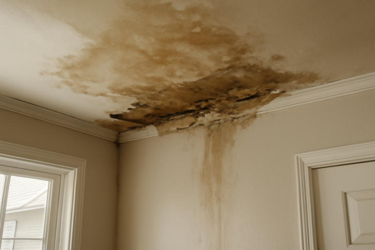 Ceiling Water Damage Repair