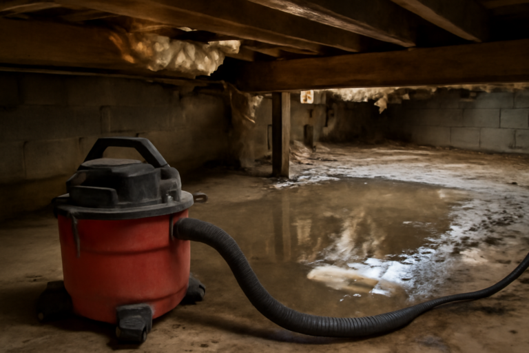 Crawl Space Water Extraction