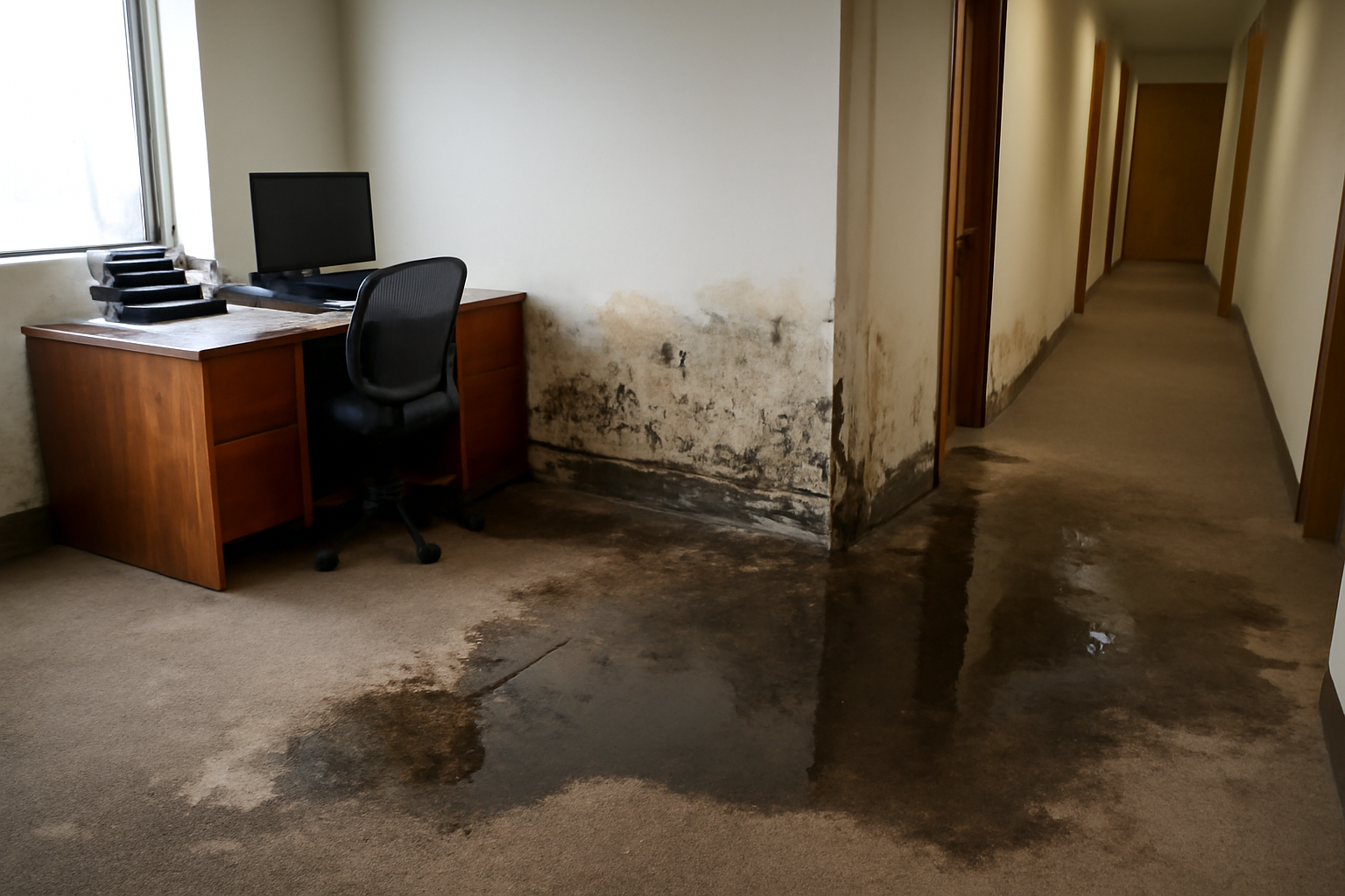 Office Building Water Extraction in Brambleton, VA